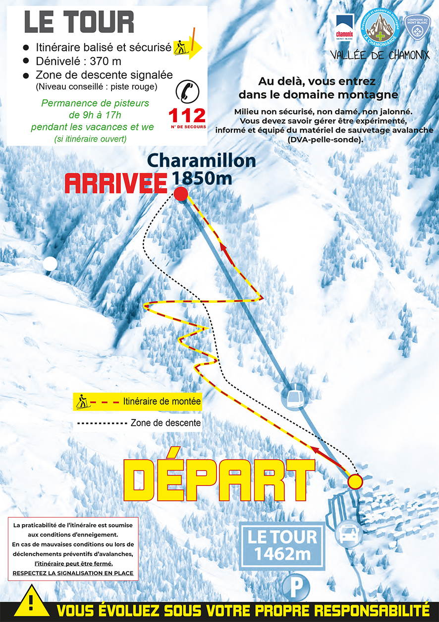 chamonix town map