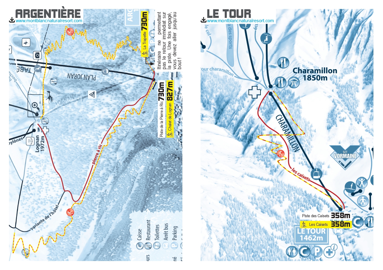 chamonix town map